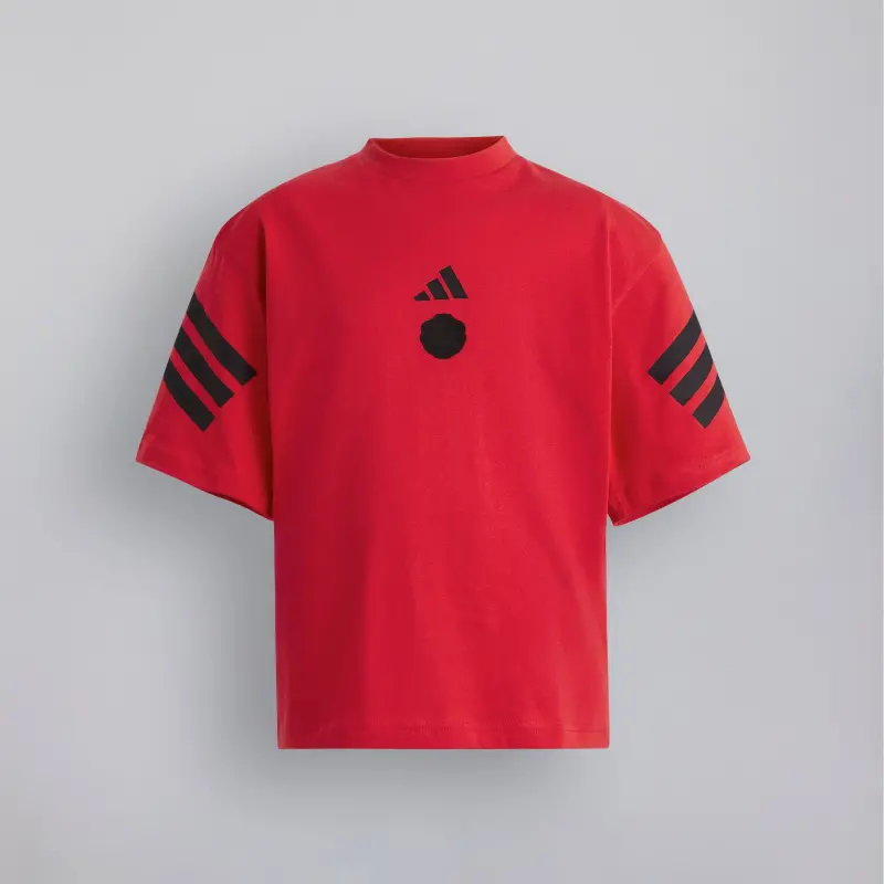 Manchester United x adidas Kids Future Icons T-Shirt Red-3715