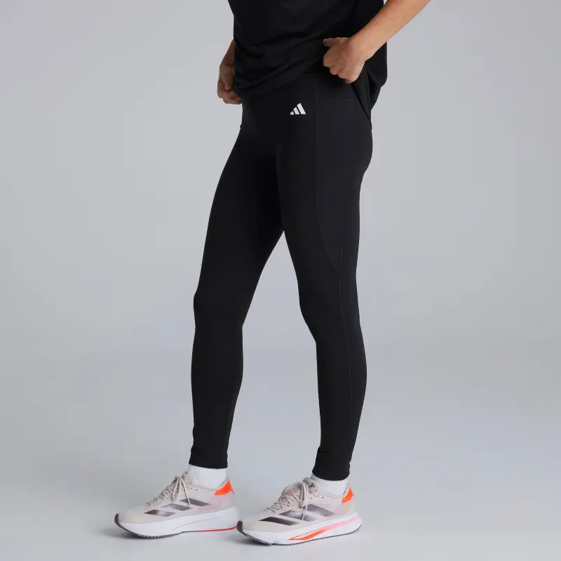 Manchester United x adidas Womens Optime Essentials Full Length Leggings Black-3637