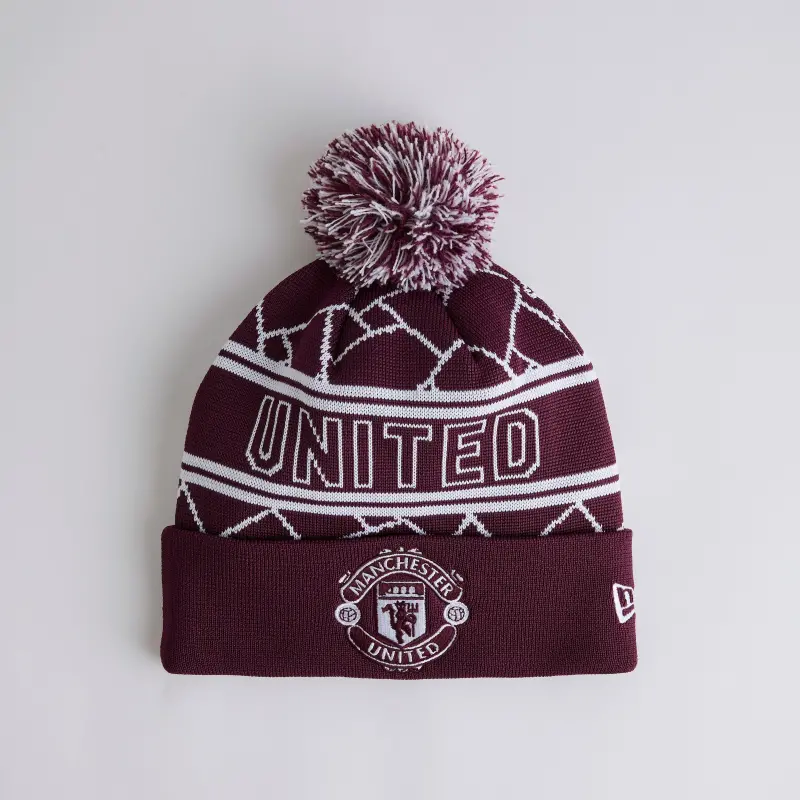 Man United Shirts Manchester United x New Era Sport Knit Beanie Burgundy-2356 - Home, Away, Retro Kits Man United Shirts Manchester United x New Era Sport Knit Beanie Burgundy-2356 - Home, Away, Retro Kits